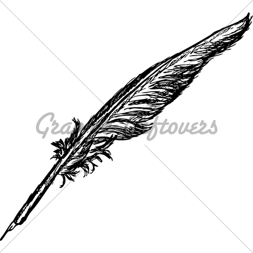 500x500 Quill Gl Stock Images