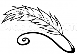 300x210 How To Draw A Pen Step