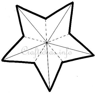 400x390 Point Star Template Craft Pattern