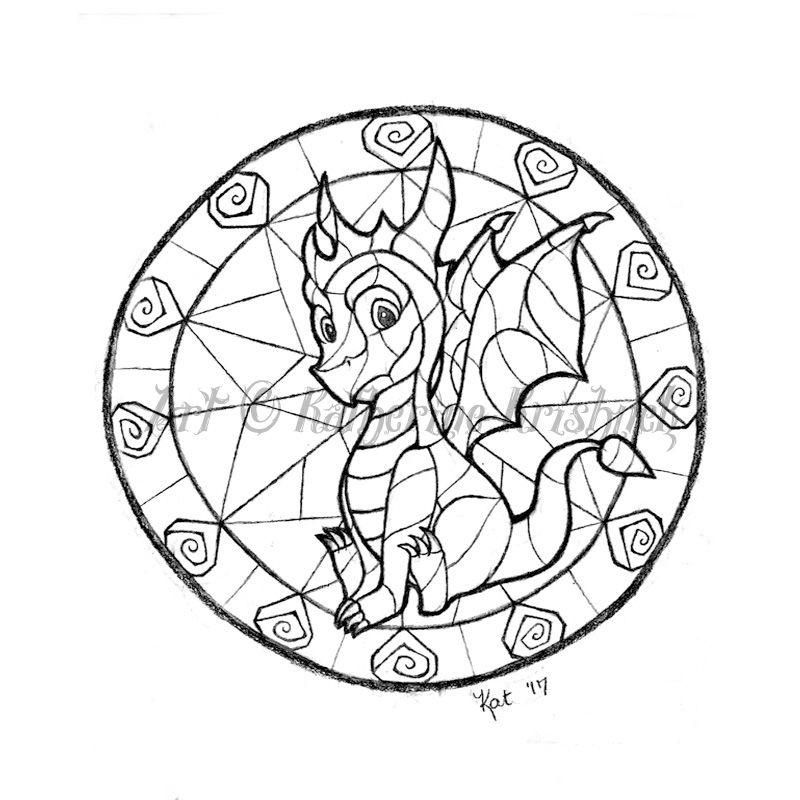 800x800 Spyro The Dragon Gem Circle