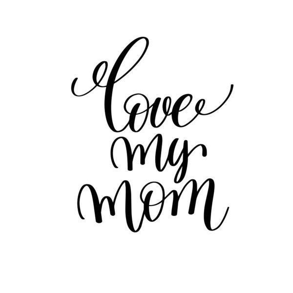600x600 Positive Quotes Love My Mom Art Print