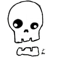 200x200 Cartoon Skulls