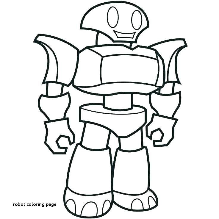 736x736 Robot Coloring
