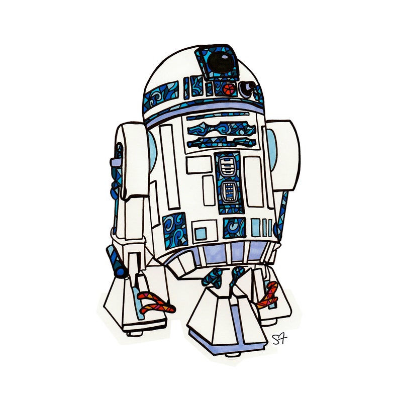 794x794 Star Wars Greeting Cards Styles Falcon Etsy