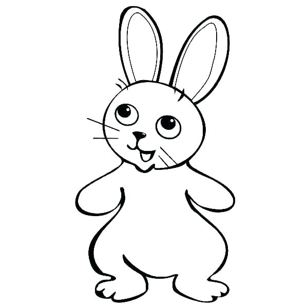600x600 Bunny Printable Coloring Pages Zupa
