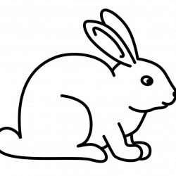 250x250 Bunny Rabbit Images Easy To Draw Directed Of Easter Pictures