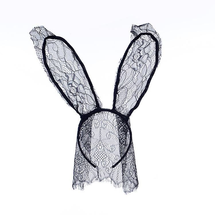 750x750 Cosplay Cute Lace Bunny Rabbit Ears Headband Exlura