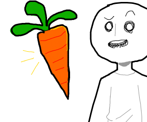 300x250 Cute Rabbit Eats Carrots