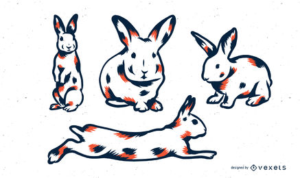 437x260 Rabbit Eating Carrot Cartoon Animal