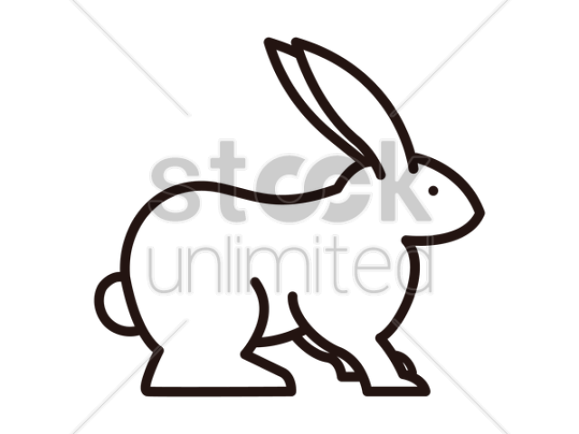 640x480 Free Drawn Rabbit, Download Free Clip Art