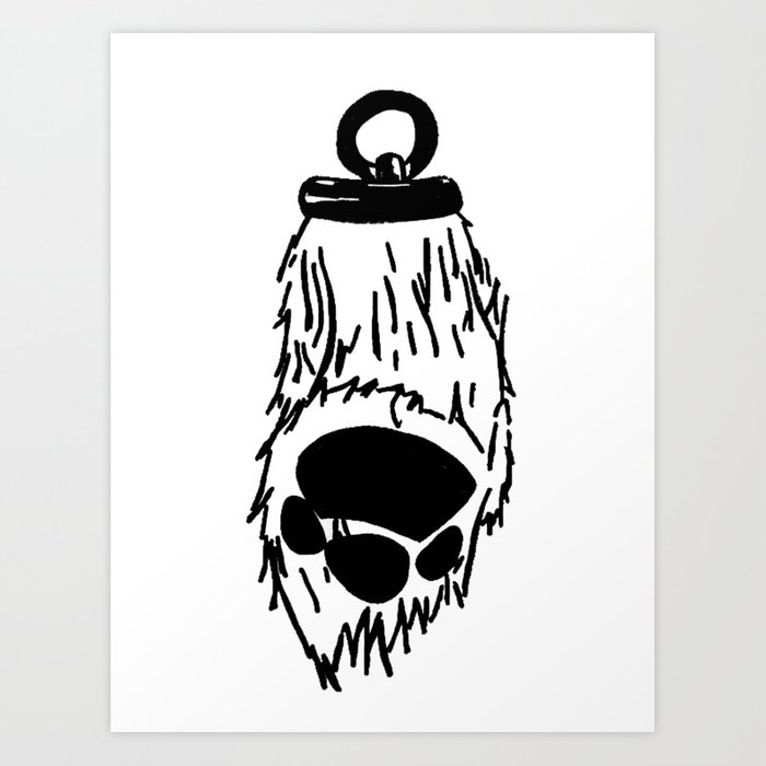 700x700 Rabbit Foot Art Print