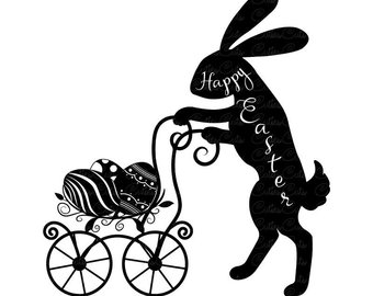 340x270 Bunny Silhouette Etsy