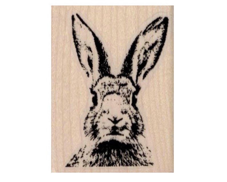 794x638 Easter Rabbit Head Bunny Rubber Stamps Stamp Stamping Etsy