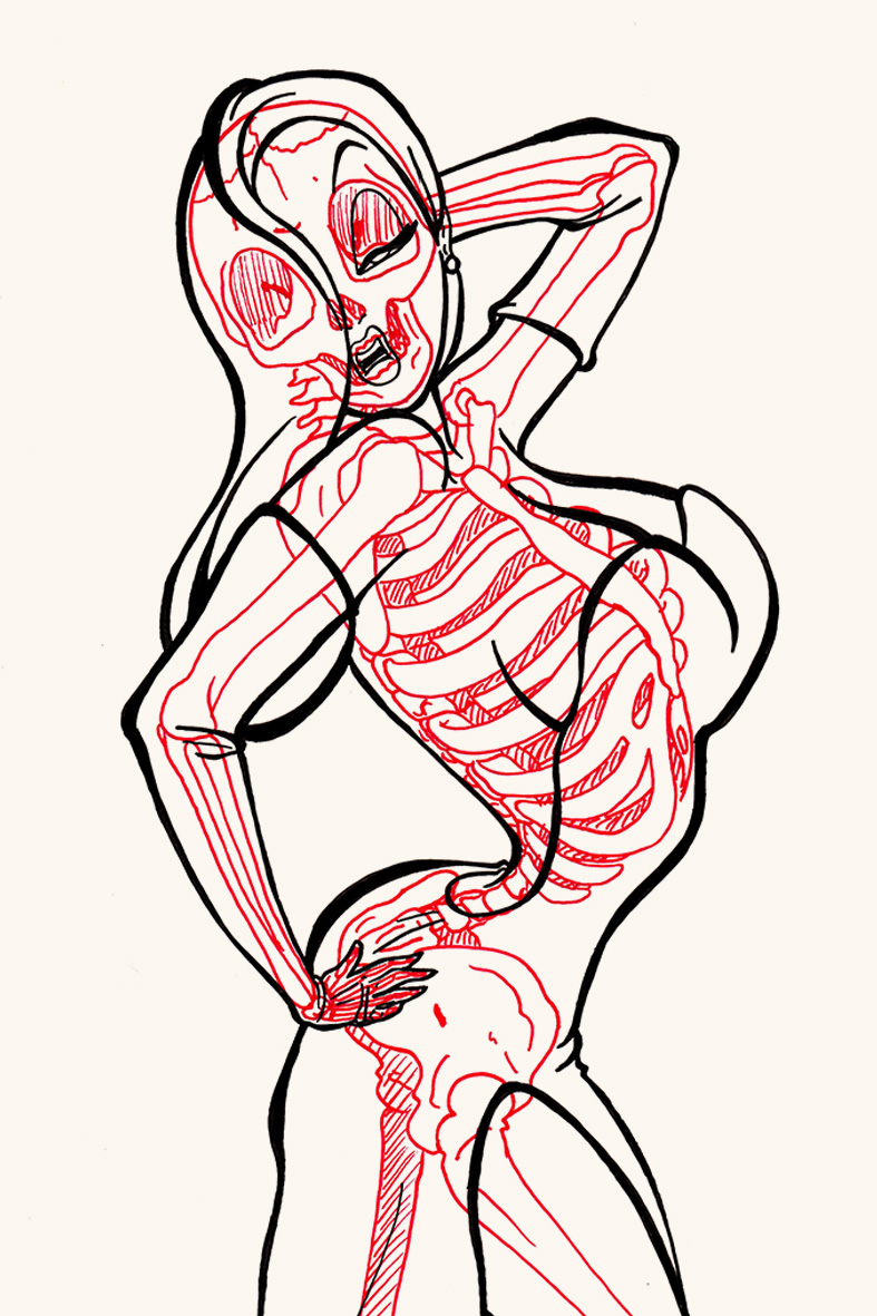 787x1181 Popular Cartoon And Comic Book Characters Get X Rayed Geektyrant