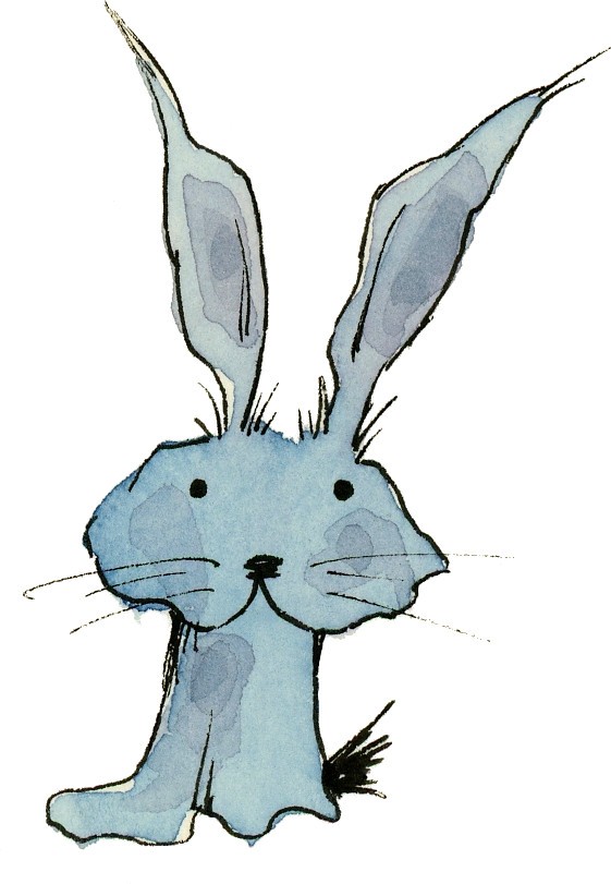 561x811 Bunny Sketch Drawing