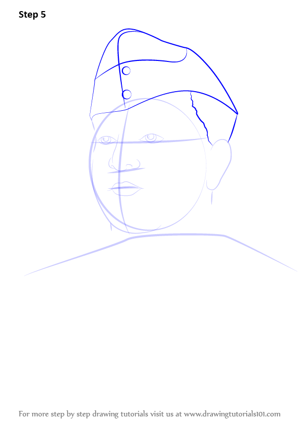 596x842 Rabindranath Tagore Drawing Easy