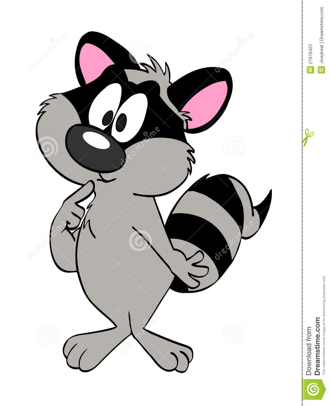 1056x1300 Cute Raccoon Drawing Clipart
