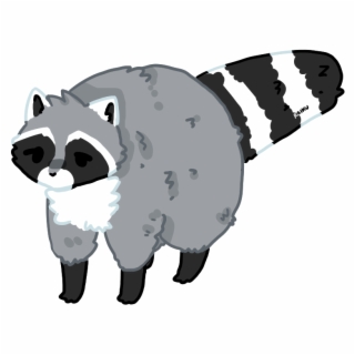 320x320 Hd Fat Raccoon Fursona
