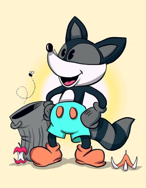 466x600 Raccoon Drawings Fine Art America