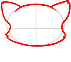 302x264 How To Draw How To Draw A Raccoon For Kids