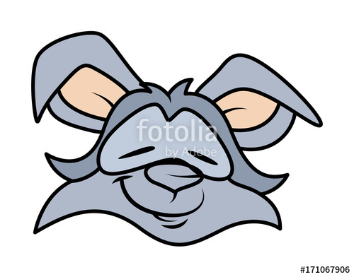 500x392 Happy Cartoon Raccoon Sleeping Face Stock Image And Royalty Free