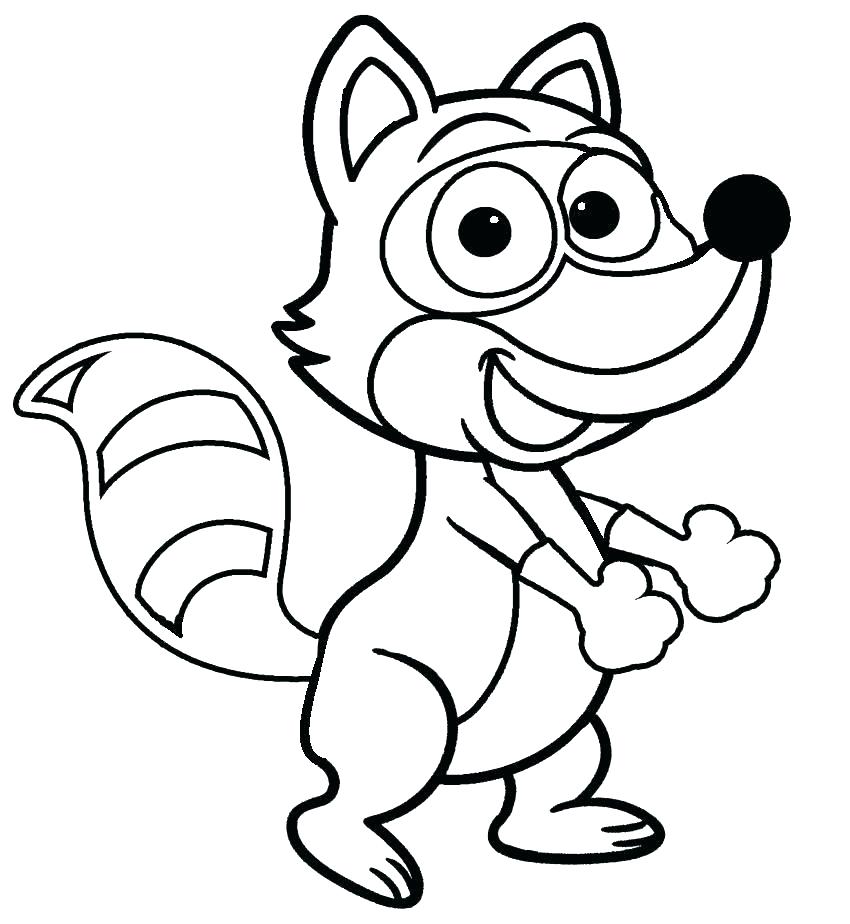 Raccoon Face Drawing | Free download on ClipArtMag