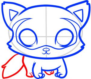 302x264 How To Draw How To Draw A Raccoon For Kids