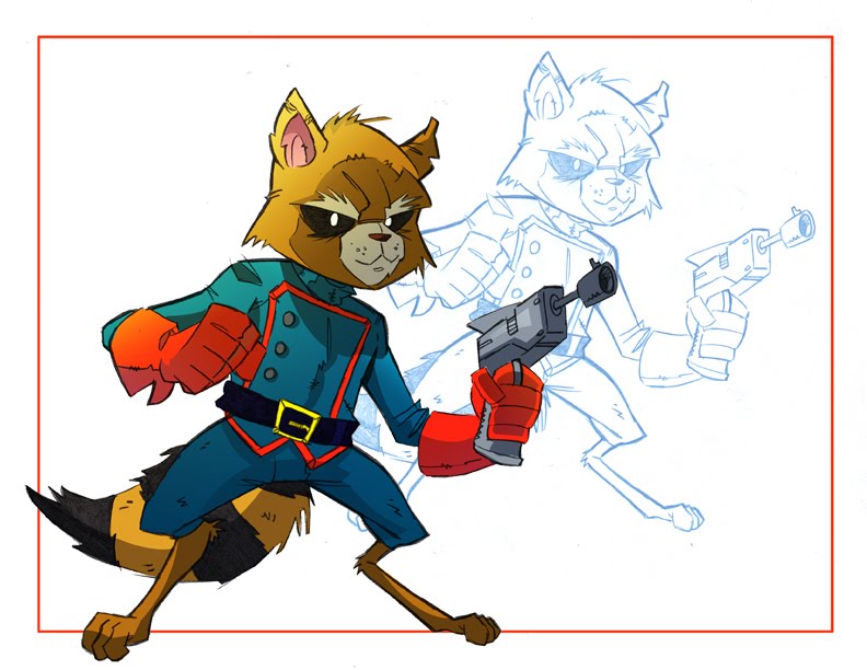 792x612 Pencil Of Doom Rocket Raccoon