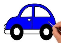 200x140 Easy Car Coloring