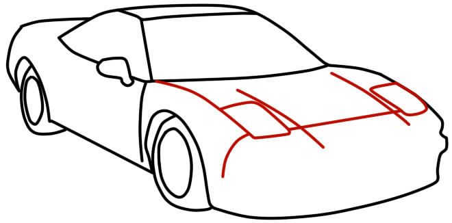 660x326 How To Draw Racing Car With A Pencil
