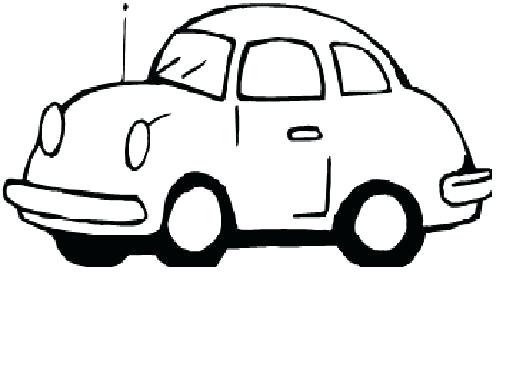 512x384 Drawing Of A Simple Car Simple Car Icon Drawing Simple Cartoon