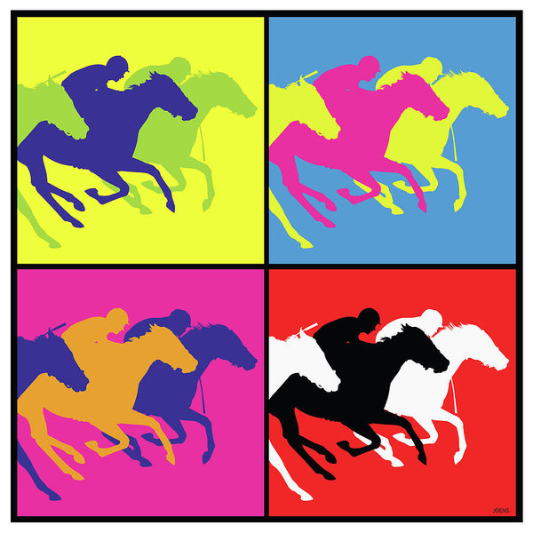 600x600 Horse Racing Drawings Fine Art America