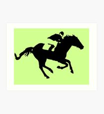 210x230 Race Horse Drawing Art Prints Redbubble