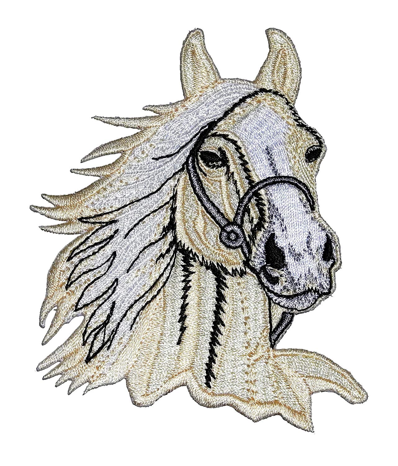 1282x1500 horse racing horse racehorse diy applique embroidered