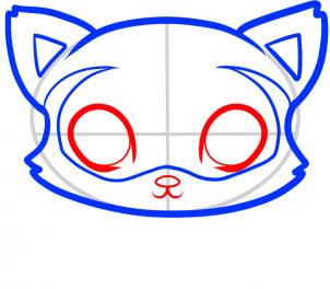 302x264 How To Draw How To Draw A Raccoon For Kids