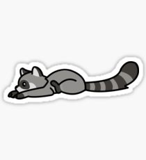 210x230 Racoon Drawing Stickers Redbubble