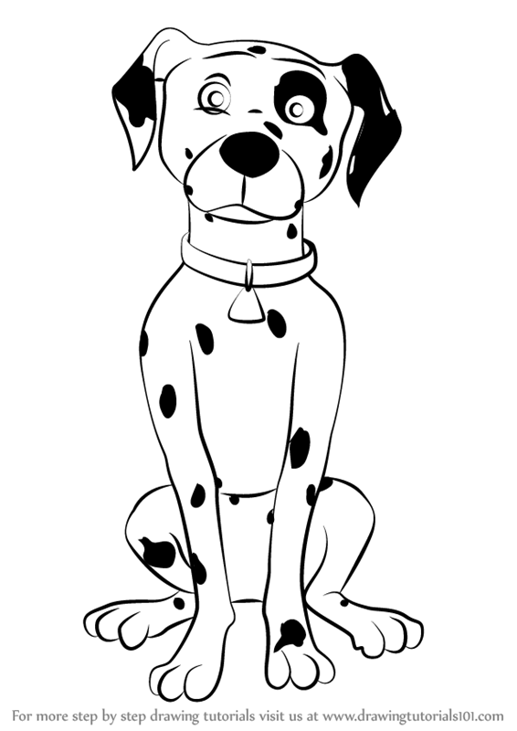 566x800 Learn How To Draw Radar Dog From Fireman Sam