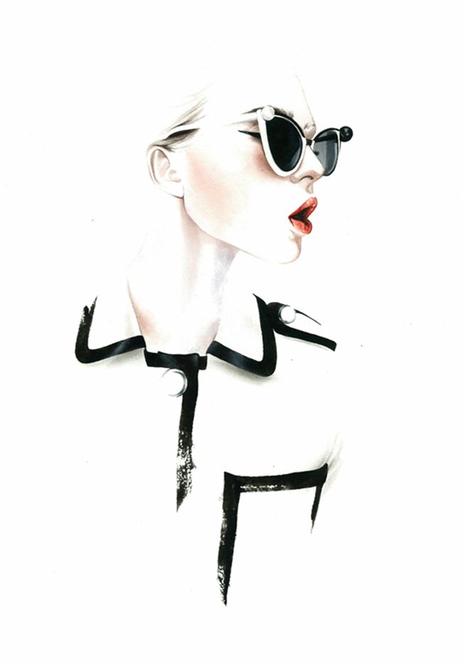 650x931 On Our Radar Antonio Soares Chanel Ss Fashion Illustration