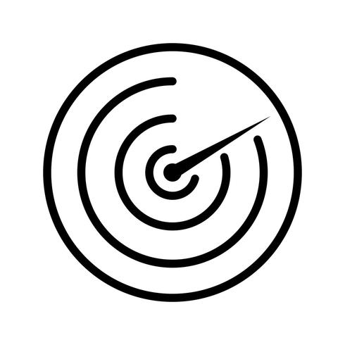 490x490 Radar Vector Icon