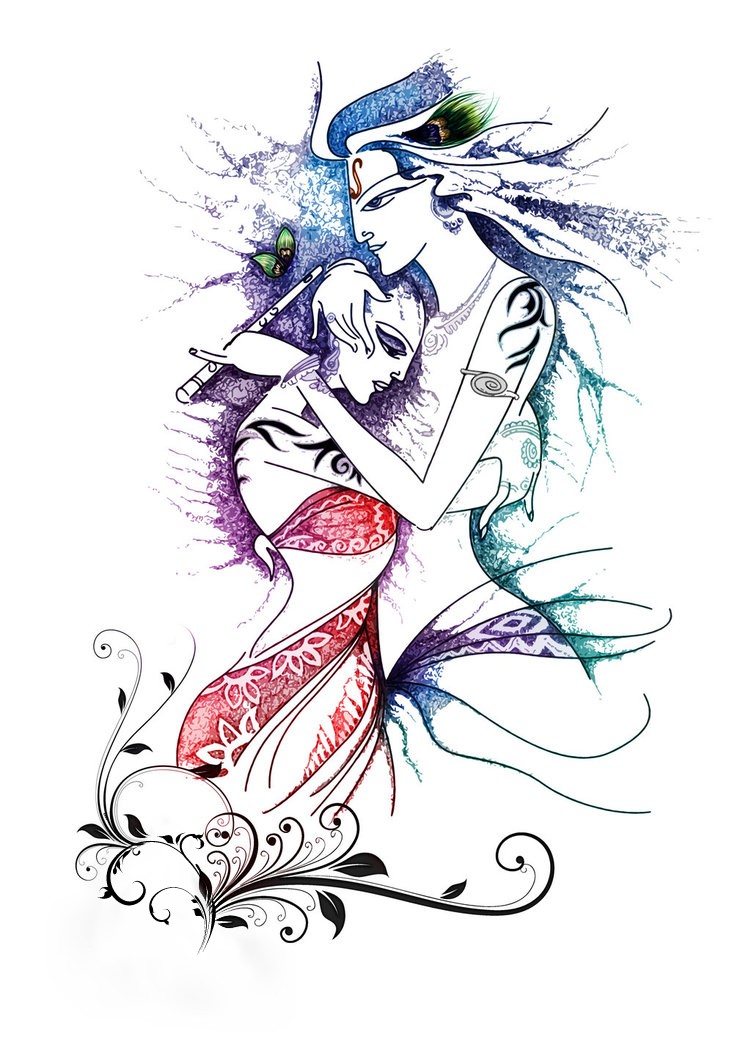 751x1064 Photos, Drawings And Gif Radha Rani