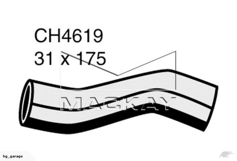 800x542 mackay upper radiator hose