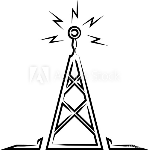 498x500 Radio Tower Icon