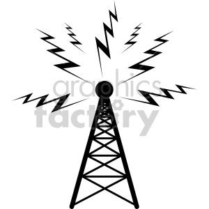 300x300 Radio Tower Clipart Royalty Free Clipart
