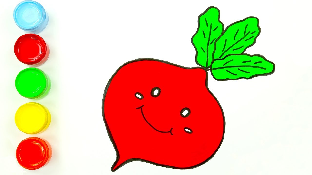 Radish Drawing | Free download on ClipArtMag