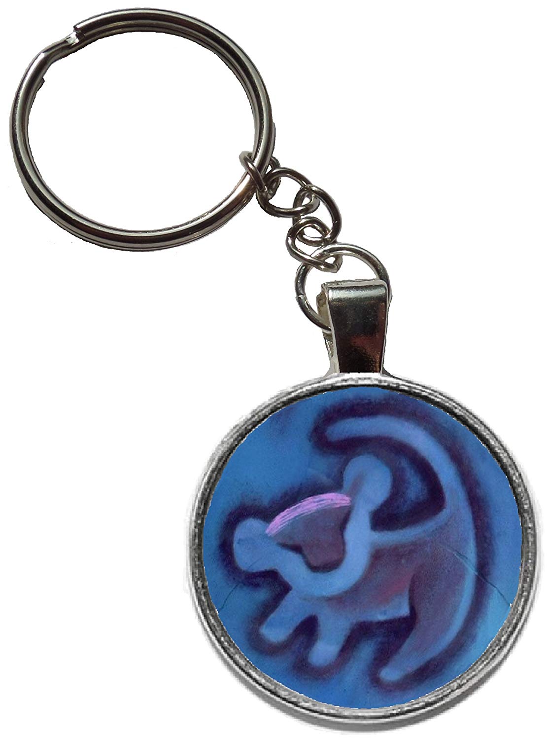 1110x1500 The Lion King Simba Rafiki Monkey Tree Drawing Charm Figure