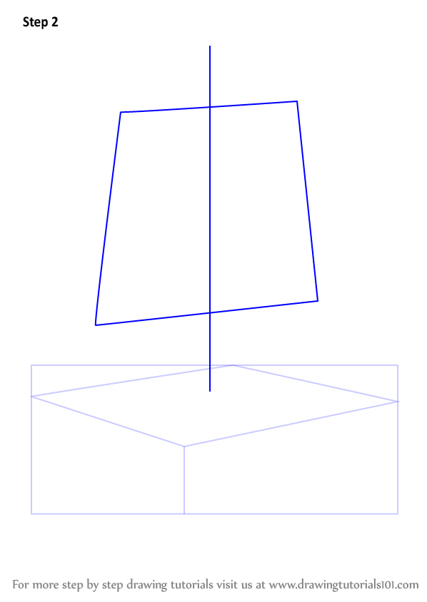 598x844 Learn How To Draw A Wooden Raft