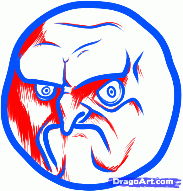 583x609 Draw The No Rage Face, Step