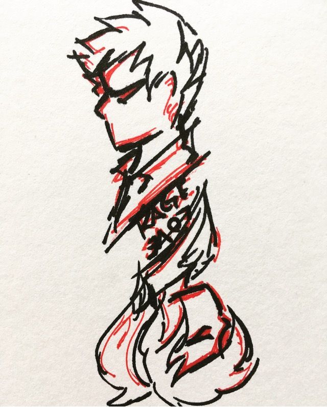 640x798 Ragelove Christiangloria Quick Sharpie Drawing My Artwork