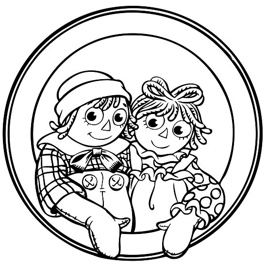 550x550 It's Raggedy Ann Andy! Posters