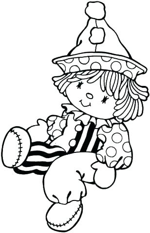308x480 Raggedy Ann Coloring Pages Raggedy And Coloring Pages Free